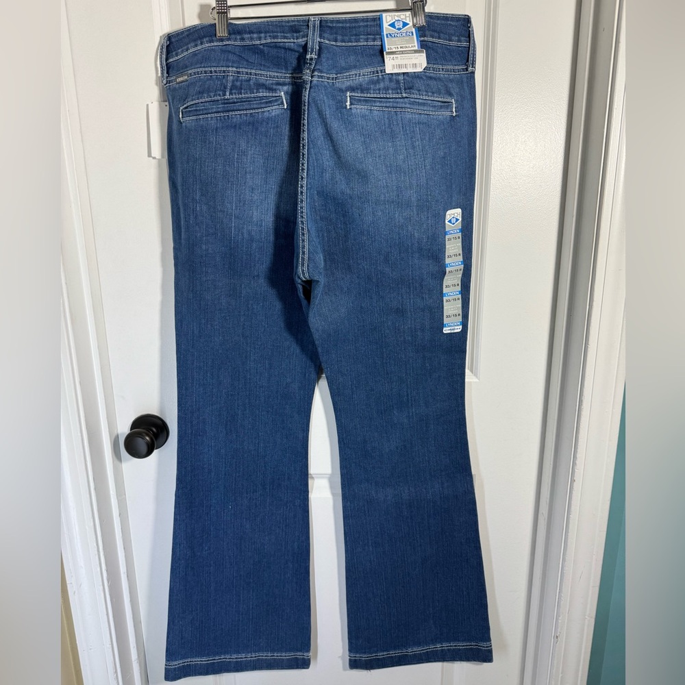 Cinch Women's Flare Jeans in Classic Blue